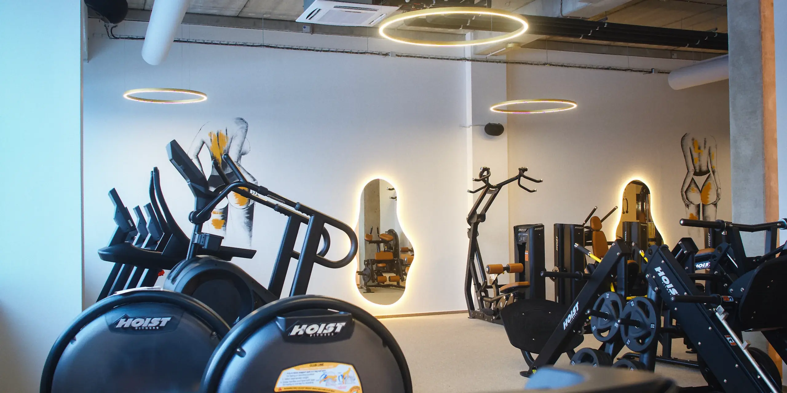 Modern BoBo GYM interior